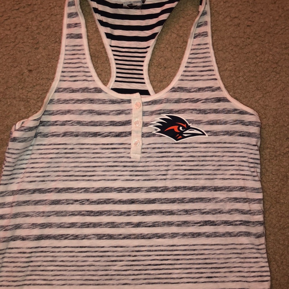 UTSA striped tank (S)